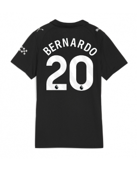 Billige Fotballdrakt Manchester City Bernardo Silva #20 Replika Bortedrakt Dame 2025-26 Kortermet Billige Fotballdrakt Manchester City Bernardo Silva #20 Replika Bortedrakt Dame 2025-26 Kortermet
